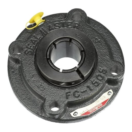 Regal Beloit Flange Block Bearing; 4 Bolt Round Flange Cartridge; 1-1/4 in. Bore; 4.1 in. Bolt Circle Diameter MFC-20T